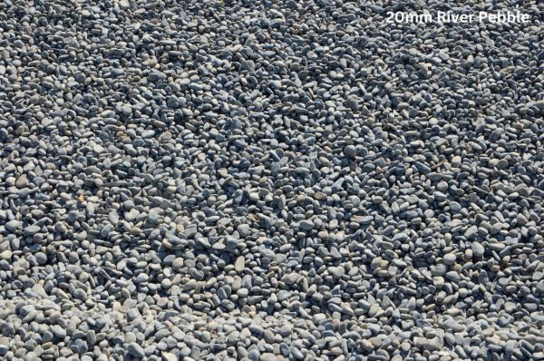 River Pebbles & Stones (20mm) - Wellington